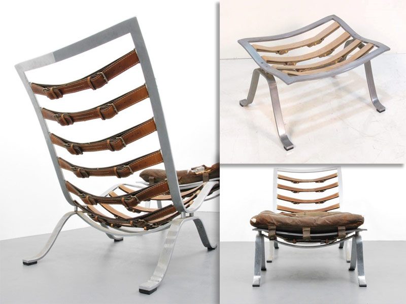 Кресло, стульчик из нержавеющей стали
