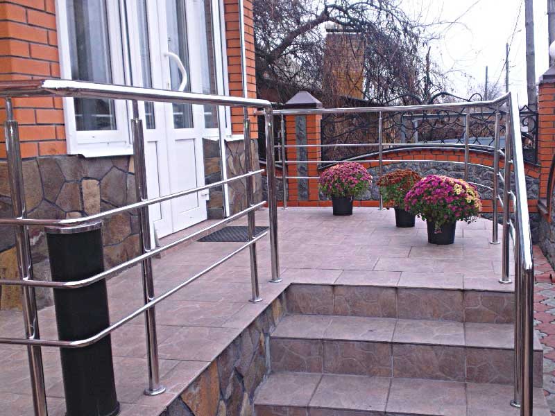 Перила из нержавейки Николаев