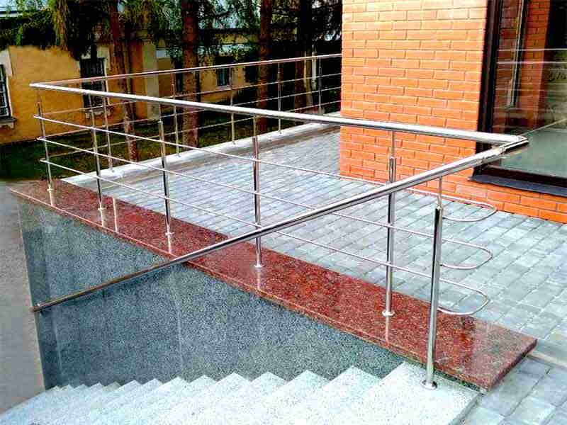 Перила из нержавейки в Бердичеве