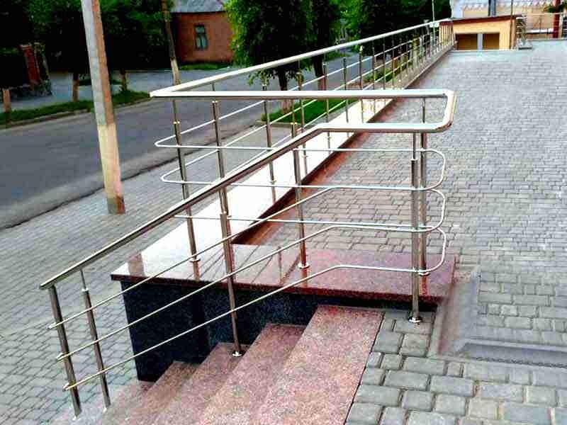 Перила из нержавеющей стали Бердичевскиий район Гришковцы