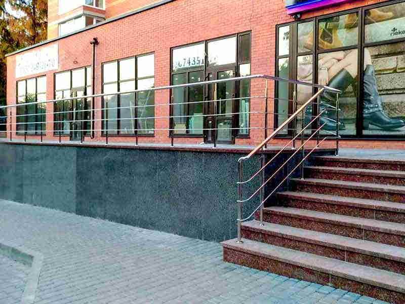 Перила из нержавеющей стали в Бердичеве