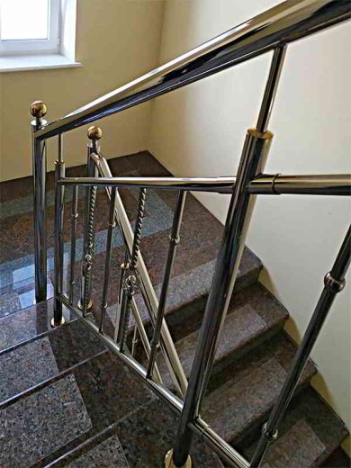 Перила из нержавейки в Киеве, Перила з нержавійки в Києві