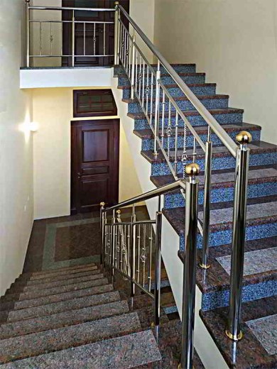 Перила из нержавейки в Киеве, Перила з нержавійки в Києві