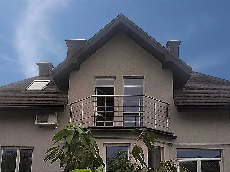 Перила з нержавійки на балкон