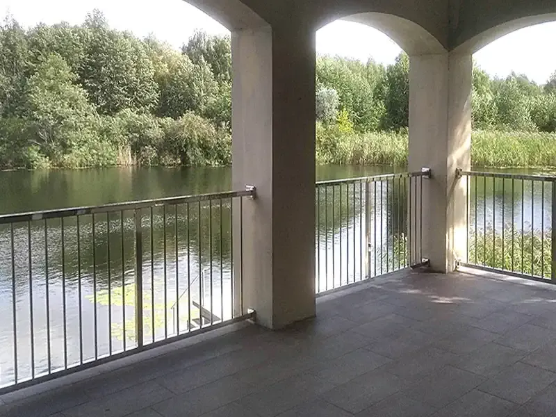 Тераса. Перила на терасу, Огородження тераси