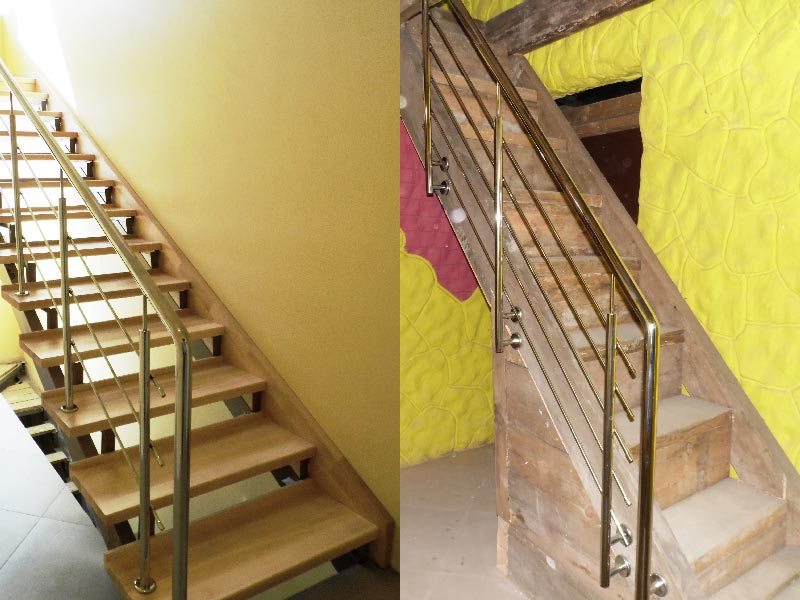 Перила, Перила из нержавейки