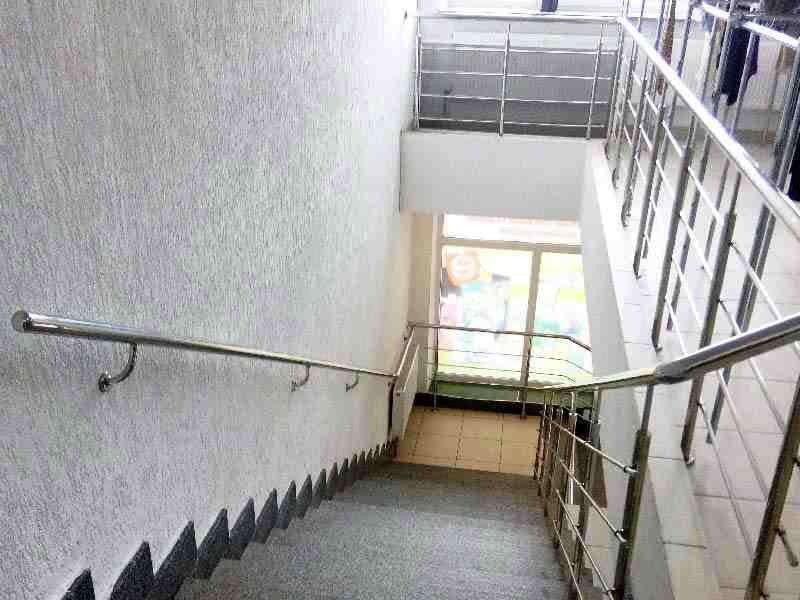 Поручни на лестницу, Поручни, Поручни из нержавейки