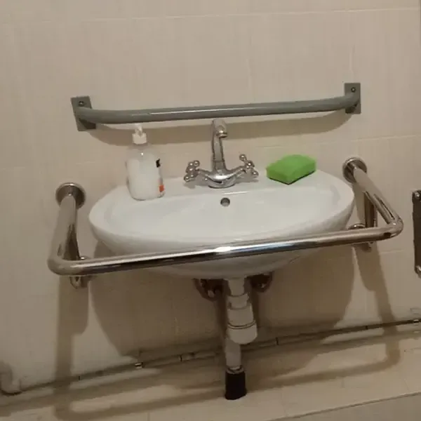 Поручні для інвалідів, Поручні для МГН, Поручні в санвузол, Поручні для інвалідів в туалет, Поручні для умивальника