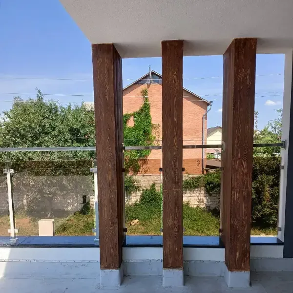 Скляні перила на терасу