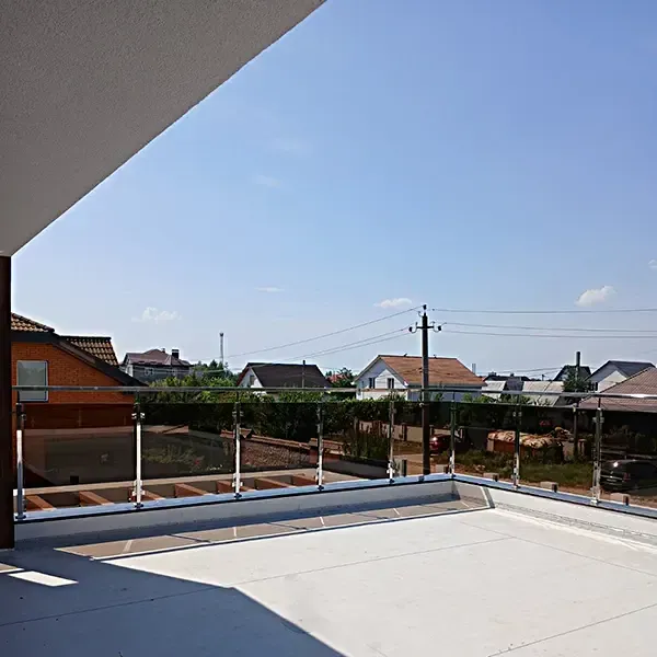 Скляні перила на терасу