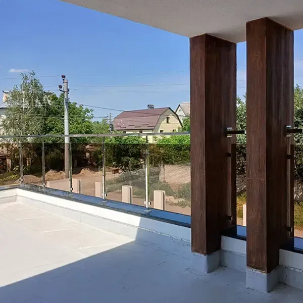 Скляні перила на терасу