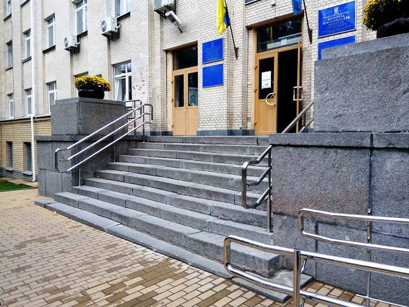 Ограждения из нержавейки Киев НМУ (1)
